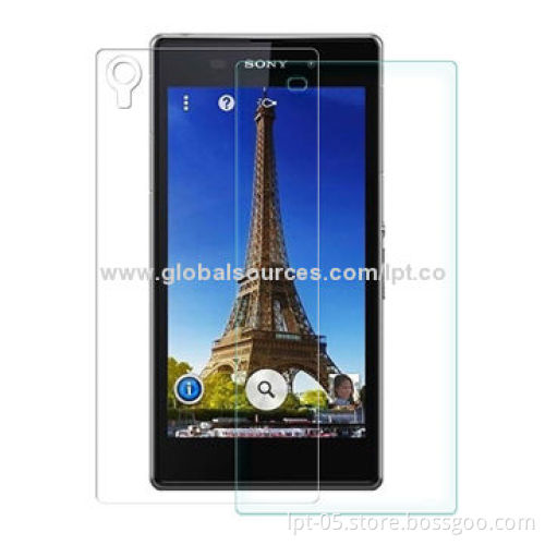Anti-shatter Screen Film for Sony Xperia with 0.2 0.33mm, 2.5D Curved Edges, 9H